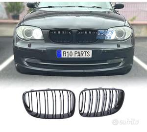 GRIGLIE BMW E87 E82 E88 07-11 LOOK M NERO LUCIDO
