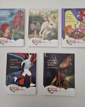 Lotto 5 libri "scrittori di classe" Conad - 1 ediz