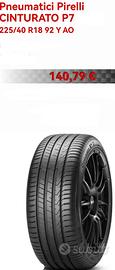 gomme pirelli estive 225 40 18