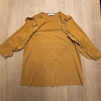 Maglia con volant Zara taglia S