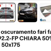Pellicola oscuramento fari fanali