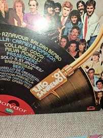 Disco Lp vinile Sanremo '81