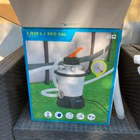 Pompa per piscina con filtro a sabbia