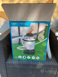 Pompa per piscina con filtro a sabbia