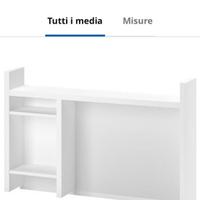 mensola da scrivania IKEA MICKE