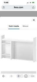 mensola da scrivania IKEA MICKE