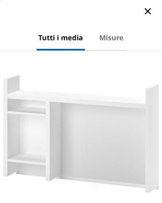 mensola da scrivania IKEA MICKE