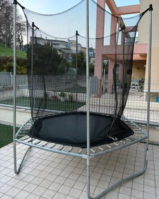 Trampolino Esagonale Decathlon Hexagon 240