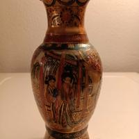 Vaso in ceramica giapponese stile Satsuma