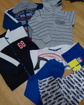 lotto abbigliamento bambino 6 anni
