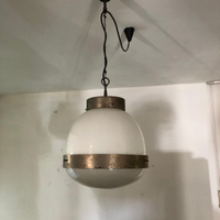 Lampada a soffitto Delta Artemide anni 60