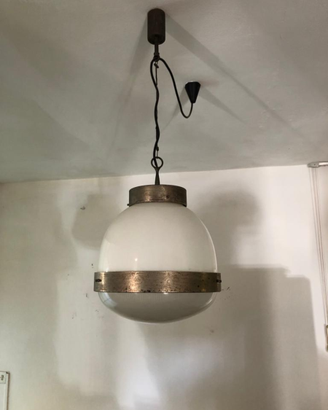 Lampada a soffitto Delta Artemide anni 60