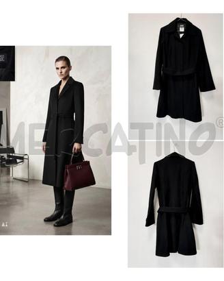 CAPPOTTO D GAINFRANCO FERRE NERO LUNGO XS