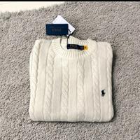 maglione Ralph Lauren bianco 