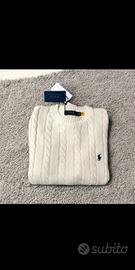 maglione Ralph Lauren bianco 