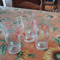 bicchieri in vetro 11 pezzi 