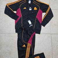 Tuta As Roma 2025-2026 con cappuccio