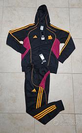 Tuta As Roma 2025-2026 con cappuccio