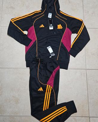 Tuta As Roma 2025-2026 con cappuccio