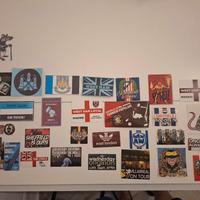 Blocco adesivi ultras misti