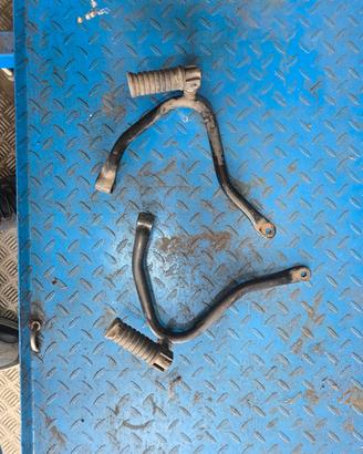 Coppia pedane passeggero yamaha xt 550 e 400