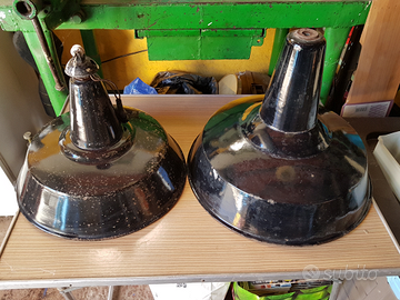 Lampade industriali vintage