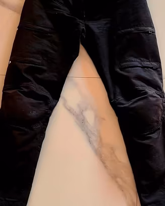pantaloni jeans moto donna dainese