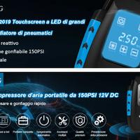 Compressore Portatile per Auto  OneAmg