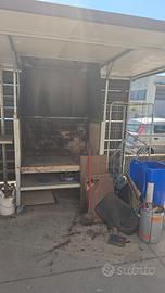 Barbecue in muratura
