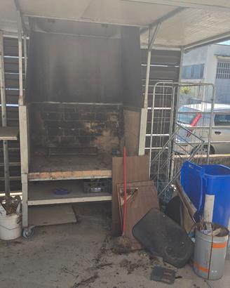 Barbecue in muratura