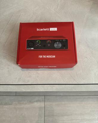 Focusrite Scarlett Solo 3rd Gen