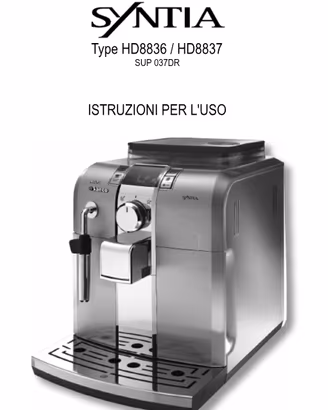 Philips Saeco Syntia
Macchina da caffè automatica