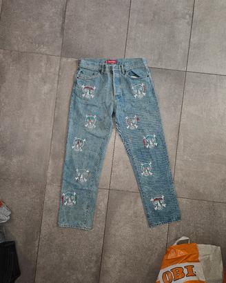 supreme Clayton Patterson Jeans 32 usati