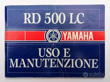 Manuale Uso e Manutenzione Yamaha RD 500 LC