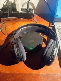 Philips SHC5200M2 Cuffie TV wireless, 30m portata