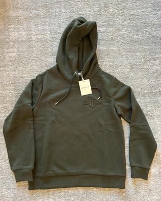 Gant felpa uomo verde M