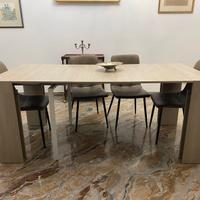 Tavolo consolle da pranzo allungabile