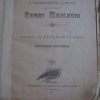 spartito cavalleria rusticana per pianoforte