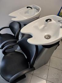 lavatesta professionale per parrucchieri 