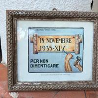 Stampa storica Per Non Dimenticare Ceramica Stingo
