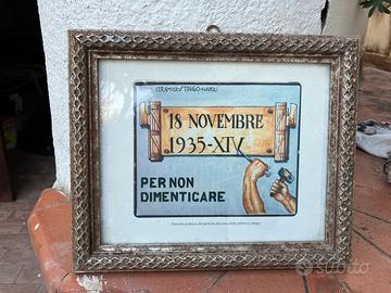 Stampa storica Per Non Dimenticare Ceramica Stingo