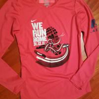 Maglia NIKE "WE RUN ROME" tg XS donna