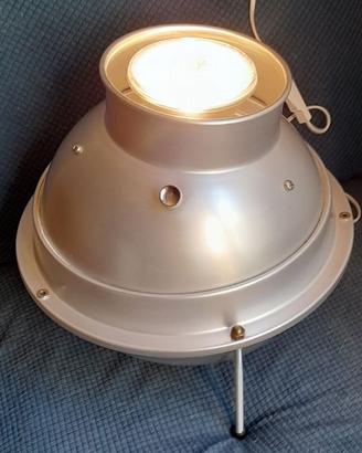 lampada riflettore orientabile in alluminio 38xØ32