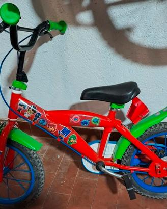 Bicicletta con rotelle