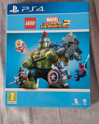 MARVEL SUPER HEROES 2 con Custodia per PS4