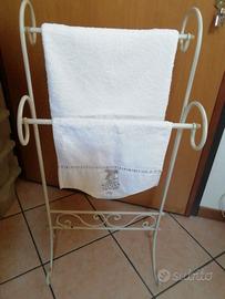 Porta asciugamani bagno stile shabby chic