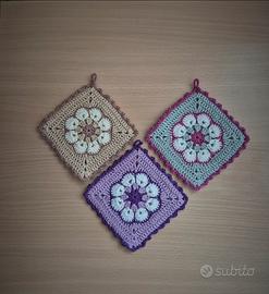 Presine granny uncinetto