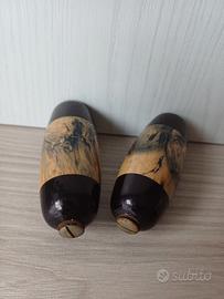 manopole bici d'epoca in legno antiche manopole.