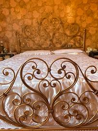 Letto in ferro battuto