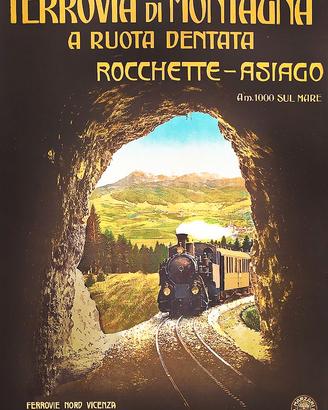 FERROVIE-REGOLAMENTO ROCCHETTE-ASIAGO 1910. RISTAM